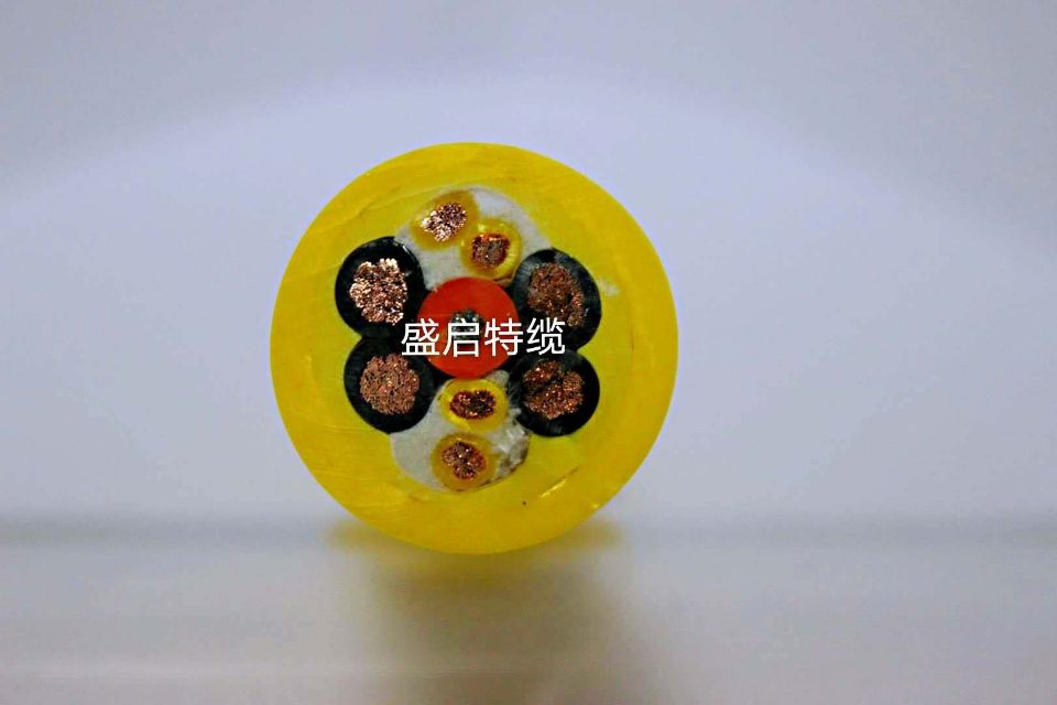 垃圾吊抓斗电缆    4*10+4*2.5